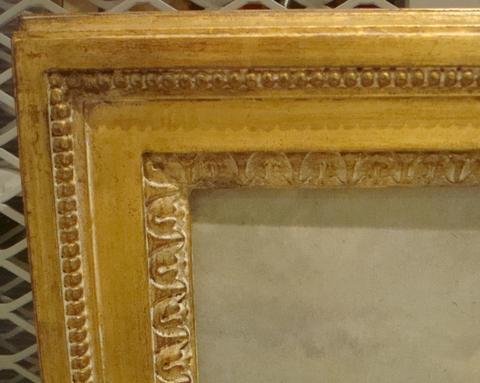 unknown framemaker British, Louis XVI style frame