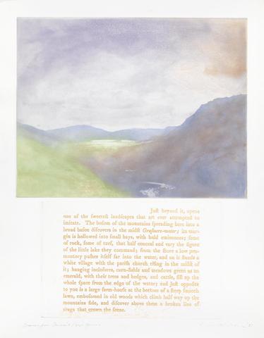 Donald Wilkinson "Grasmere" from Gray's Journal