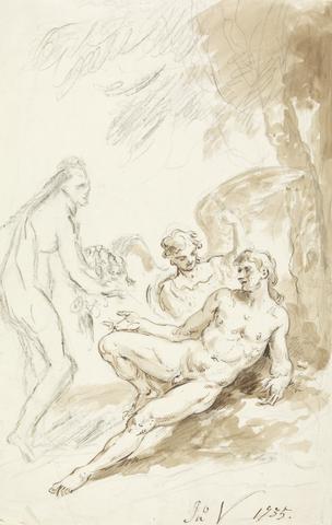 John Vanderbank Raphael's Visit to Adam and Eve, from Milton's Paradise