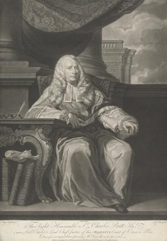 Johann Gottfried Haid The Right Honourable Sir Charles Pratt Knight, (now Lord Camden) Lord Chief Justice of his Majesty's Court of Common Pleas