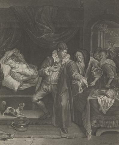 Abraham de Blois Bedside Scene