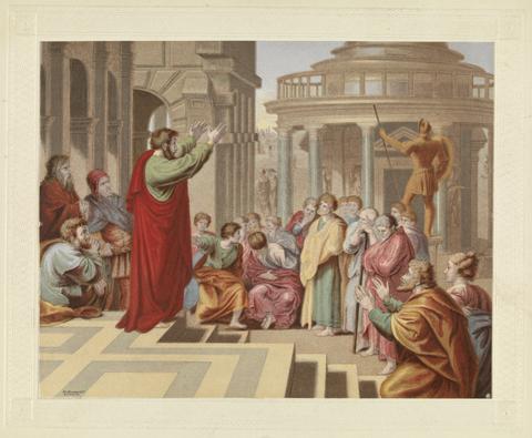 Le Blond & Co. St. Paul Preaching at Athens