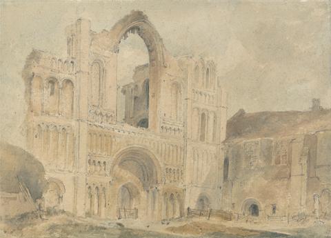 John Sell Cotman Castle Acre Priory, Norfolk, West Front
