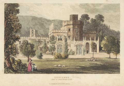 unknown artist Luscombe, Seat of Charles Hoare, Esquire