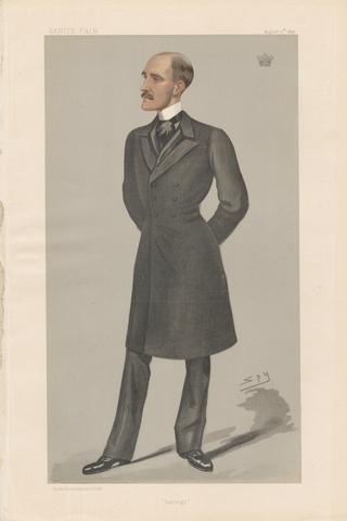 Leslie Matthew 'Spy' Ward Vanity Fair - Bankers and Financiers. 'Barings'. Lord Revelstoke. 11 August 1898