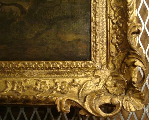 British, Louis XV style frame