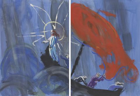 Francis Hoyland The Stilling of the Tempest (Left)