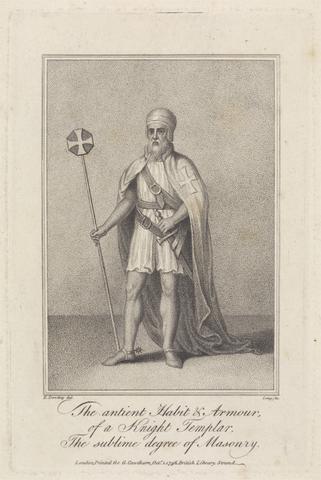 William S. Leney The Ancint [sic] Habit and Armor of a Knight Templar The Sublime degree of Masonry