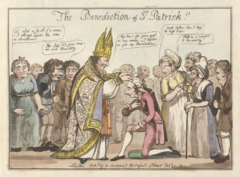 unknown artist The Benediction of St. Patrick!!