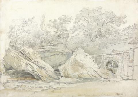 James Ward Aberdulais Mill, Glamorganshire