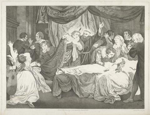 George Siegmund Facius Romeo and Juliet: Act IV, Scene V. "Juliet on her bed."