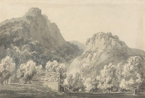 Joseph Mallord William Turner Waterfall of Lodore, Cumberland