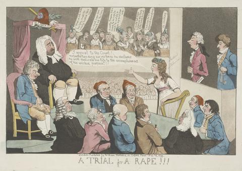 unknown artist A Trial for a Rape