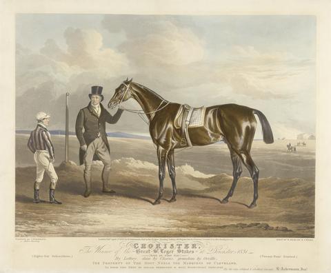 Edward Duncan Chorister. The Winner of the Great St. Leger Stakes at Doncaster 1831