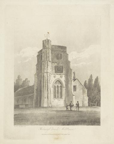 unknown artist Hornsey Church, Middlesex