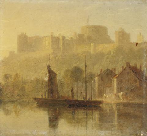 William Daniell Windsor Castle from the Thames