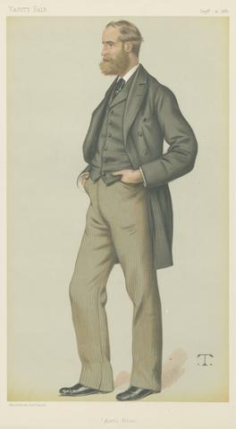 Theobald Chartran Politicians - Vanity Fair. 'Anti-Rent'. Mr. Charles Stewart Parnell. 11 September 1880