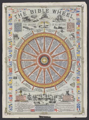 The bible wheel : for sailors of all nations / designed by W.C.M.