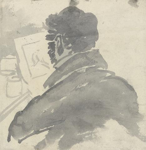 George Jones Study of J.M.W. Turner Sketching