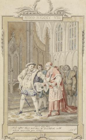 unknown artist Shakespeare Illustration: "Henry VIII"