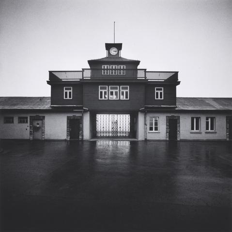 Michael Kenna Entry Building, Buchenwald, Germany