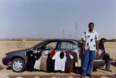 Jason Florio T-shirt Seller, Wadi Al Hayat, Valley of Life