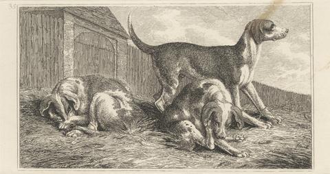 Samuel Howitt Three Dogs