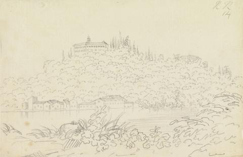 John Robert Cozens Convent of Monte Olivetto near Florence