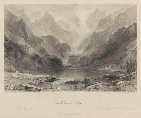 Joseph C. Bentley Lac de Gaube, Pyrenees