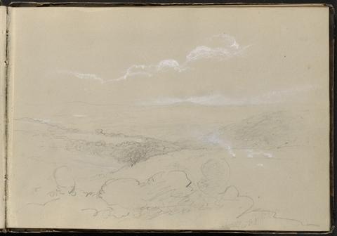 William Brockedon Landscape Scene