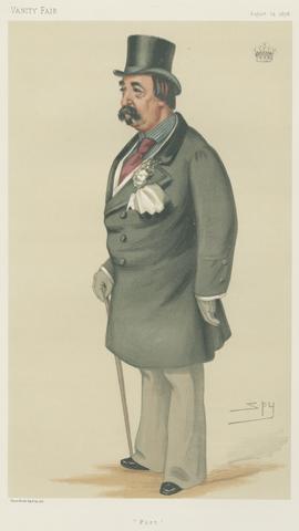 Leslie Matthew 'Spy' Ward Politicians - Vanity Fair. 'Port'. The Earl of Portarlington. 24 August 1878