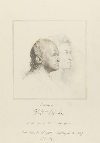 George Richmond William Blake in Youth and Age