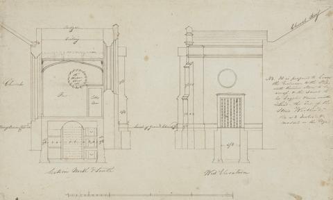 James Wyatt [One of] Five Designs for a Church