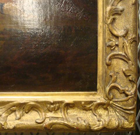 unknown artist Italian, Venetian Rococo style frame