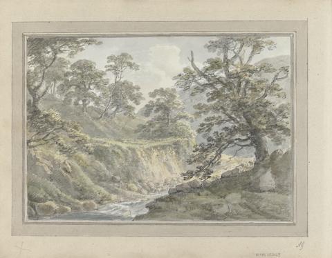 Amos Green Views in England, Scotland and Wales: Landscape with Stream