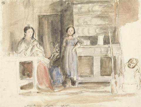 Sir David Wilkie Kitchen Scene: Dunkerrin, September 1835