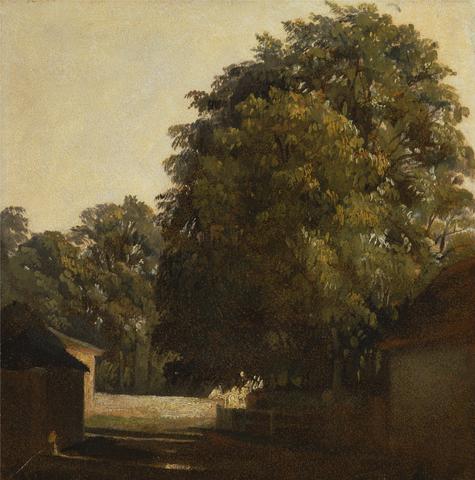 Peter DeWint Landscape with Chestnut Tree