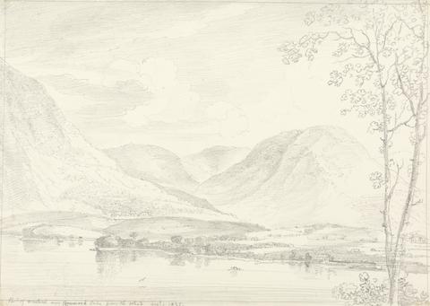 Capt. Thomas Hastings Part of Mellbreak over Crummock Lake, 1 August, 1835
