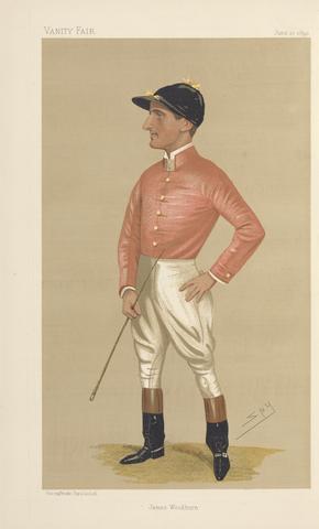 Leslie Matthew 'Spy' Ward Vanity Fair: Jockeys; James Woodburn, June 21, 1890