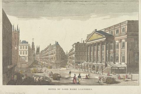 unknown artist Hotel du Lord Maire a Londres