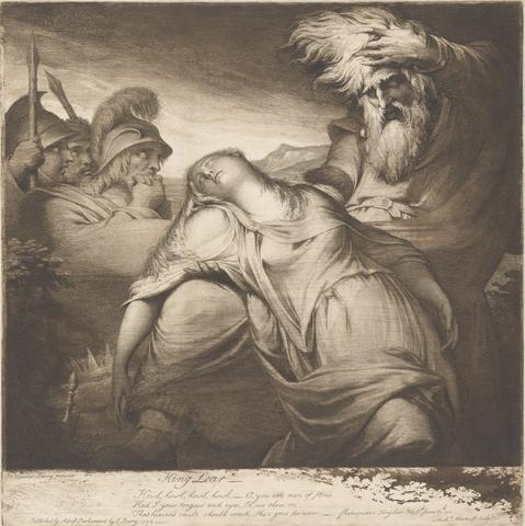 James Barry King Lear and Cordelia