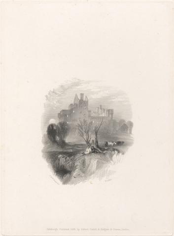 William Miller Craigmillar Castle (Vignette)