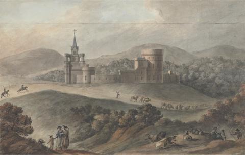 Robert Adam Study for a Stable Court of Kirkdale, Wigtownshire, Scotland