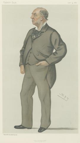 Leslie Matthew 'Spy' Ward Politicians - Vanity Fair. 'Devonport'. Mr. J. H. Puleston. 14 October 1882