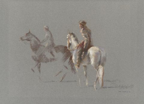 John R. Skeaping Afghan Horsemen