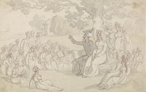 Thomas Rowlandson Dr. Syntax Visits a Boarding School for Young Ladies
