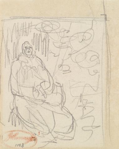 unknown artist Study of Seated Figure
