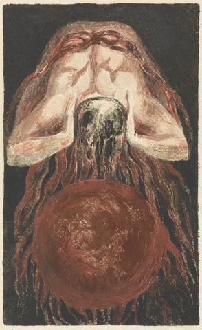 William Blake The First Book of Urizen, Plate 16 (Bentley 17)