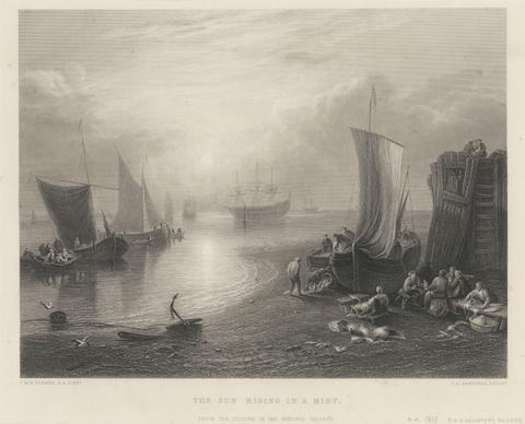 Samuel Bradshaw The Sun Rising in a Mist