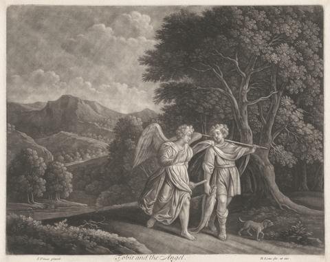 Bernard Lens II Tobit and the Angel